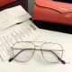 Wholesale Copy Cartier Double Bridge Eyeglasses - Silver Frame Clear Lens  (3)_th.jpg